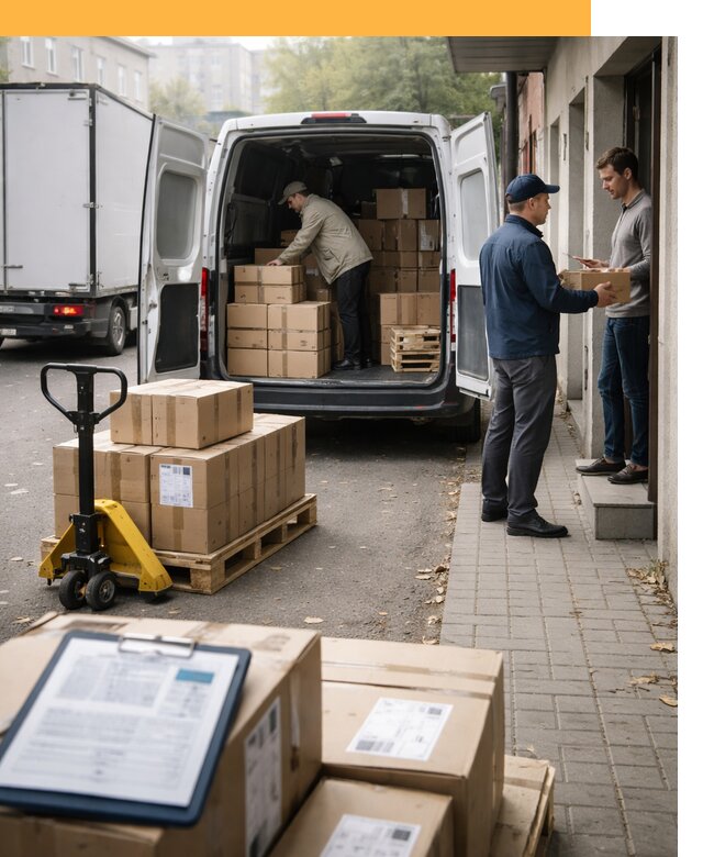 Доставка грузов от двери до двери с таможней от 45554 руб.