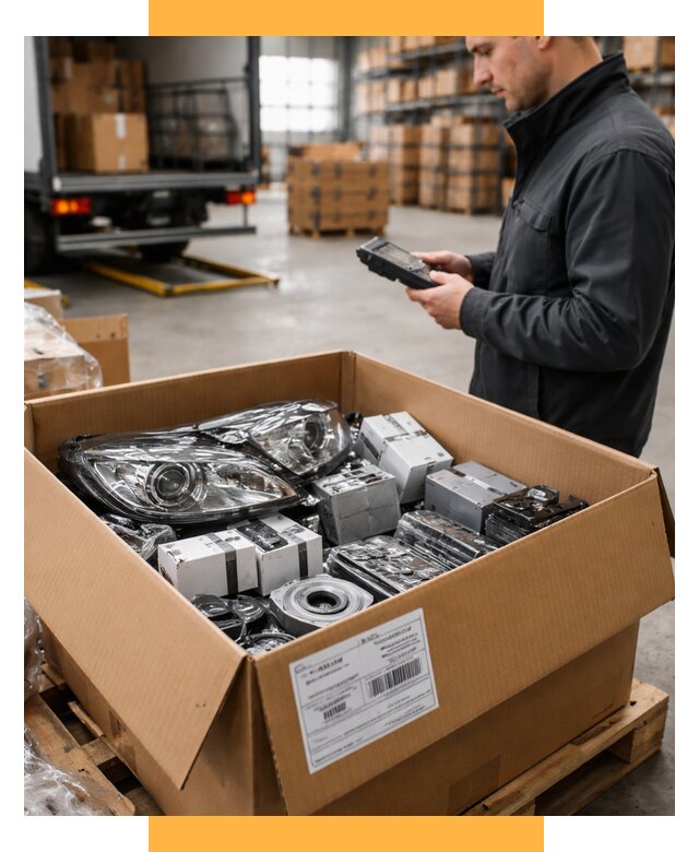 Доставка автозапчастей из Европы под ключ от 12654 р. | СетСервис-Стд