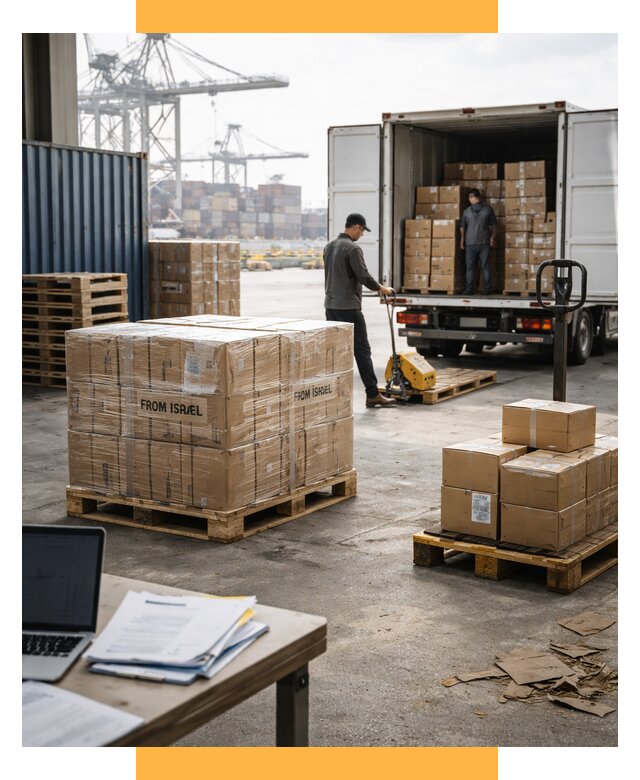 Доставка грузов из Израиля от 15185 р., логистика от СетСервис-Стд