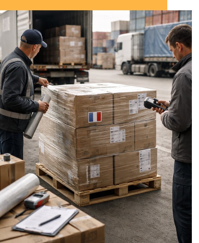 Доставка грузов во Францию от 25308 быстро и надежно