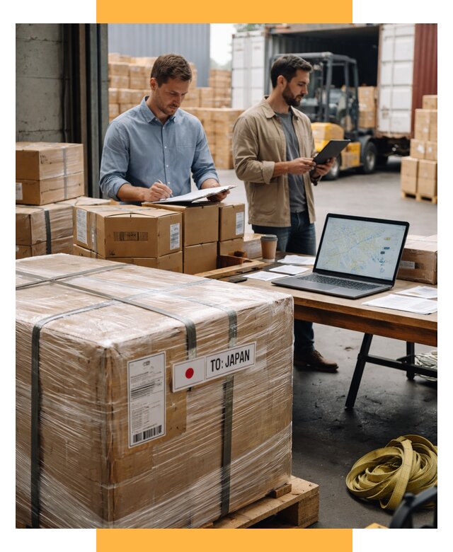 Доставка грузов в Японию от 25308 р., логистика СетСервис-Стд