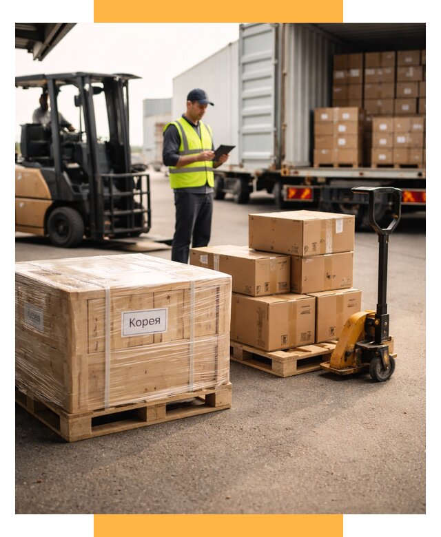 Доставка грузов в Корею из России от 35431 р. | СетСервис-Стд