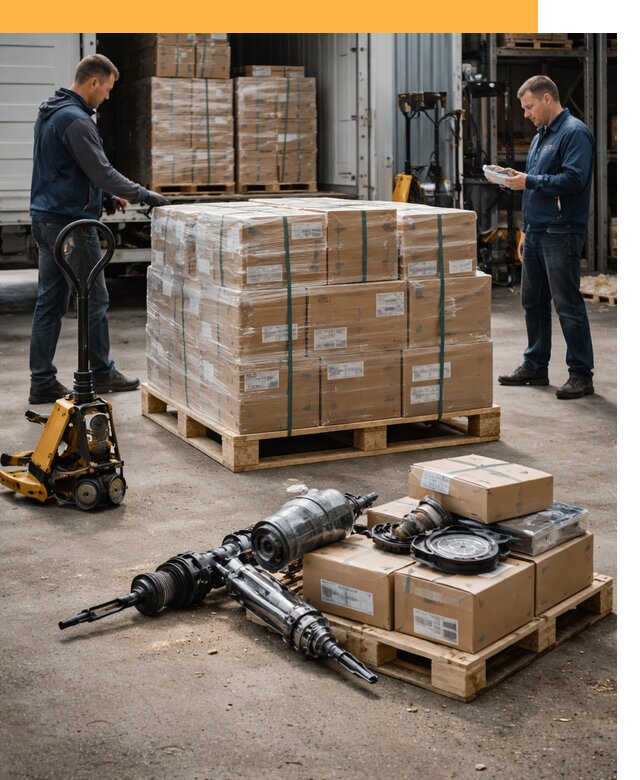 Международная перевозка автозапчастей по миру от 4555 руб