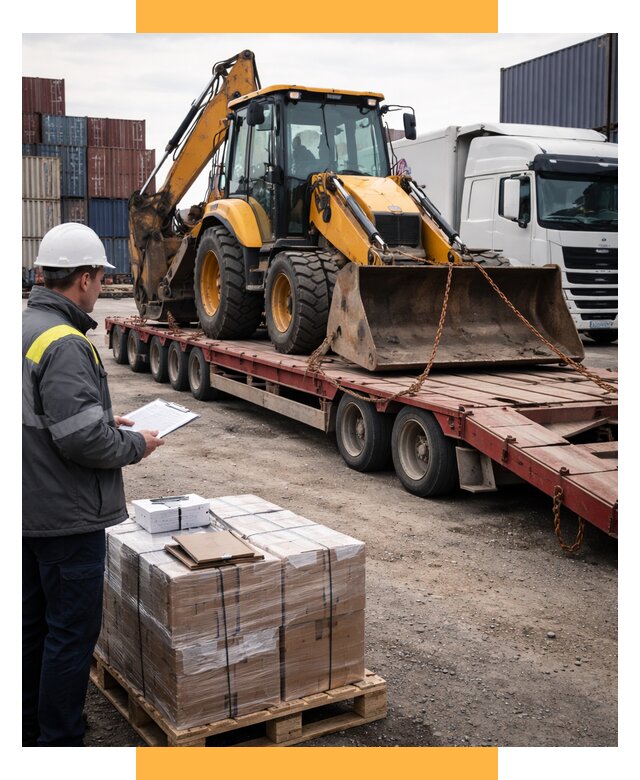 Международная перевозка спецтехники от 45554 р., СетСервис-Стд