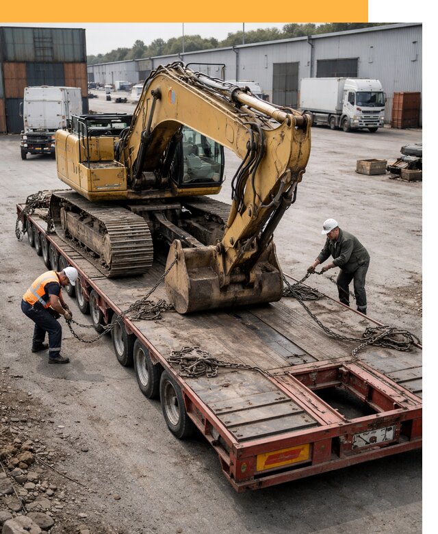 Перевозка спецтехники по России и миру от 45554 руб