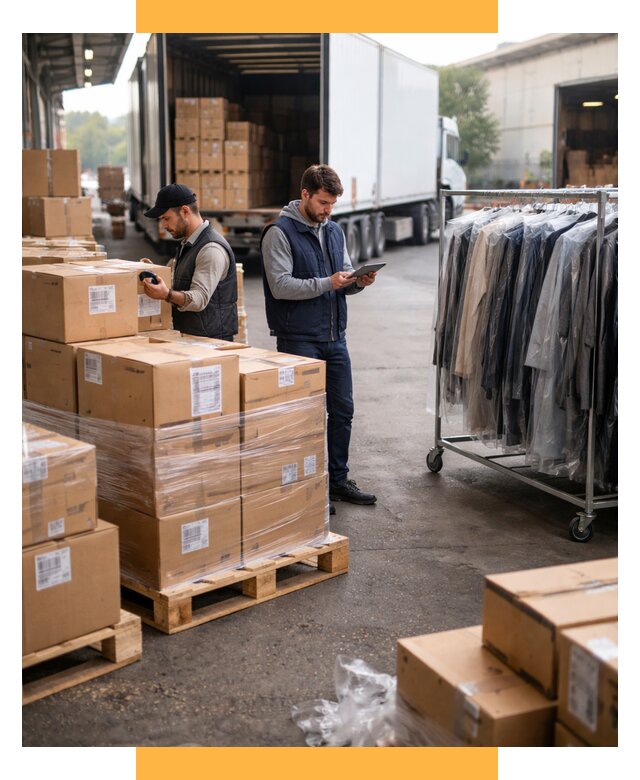 Перевозка и доставка одежды из Китая от 7592 р., СетСервис-Стд