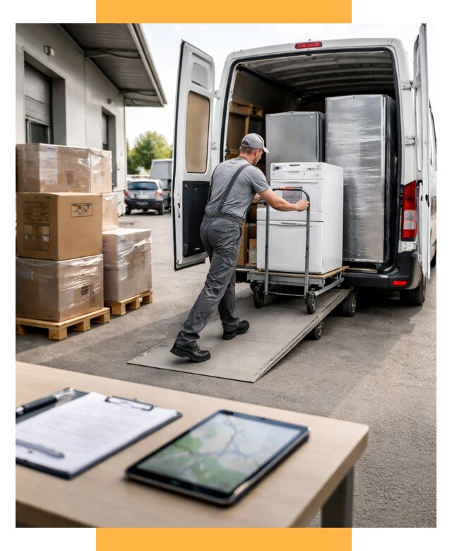 Перевозка бытовой техники от 6580 р. - логистика СетСервис-Стд