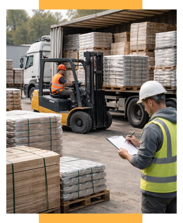 Перевозка строительных материалов от 5568 р. | СетСервис-Стд