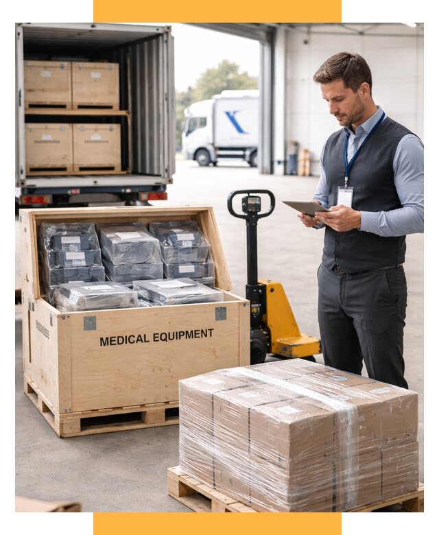 Перевозка медицинского оборудования от 15185 р. в СетСервис-Стд