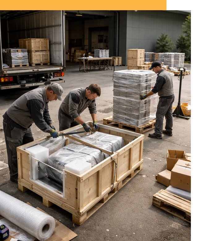 Перевозка выставочных грузов по миру от 25308 руб за м2 с таможней