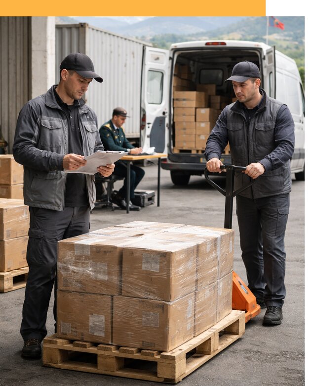 Доставка грузов через Армению, быстрая таможенная очистка от 25308