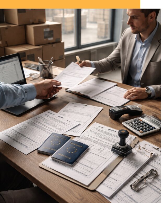 Таможенное оформление грузов из Европы от 8605 руб