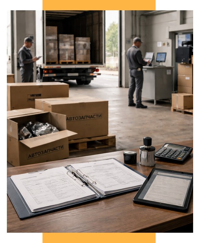 Таможенное оформление автозапчастей под ключ от 8605 р., СетСервис-Стд