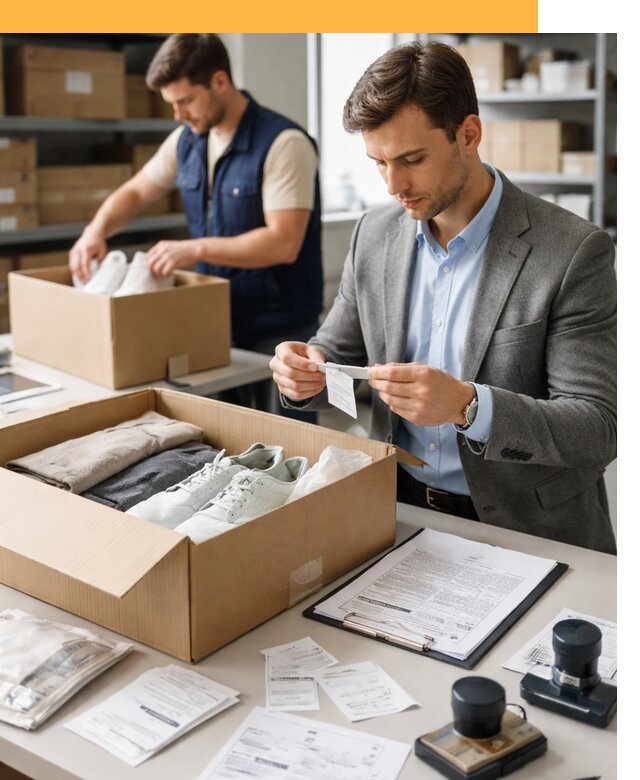 Таможенное оформление одежды и обуви по выгодной цене от 6580 руб