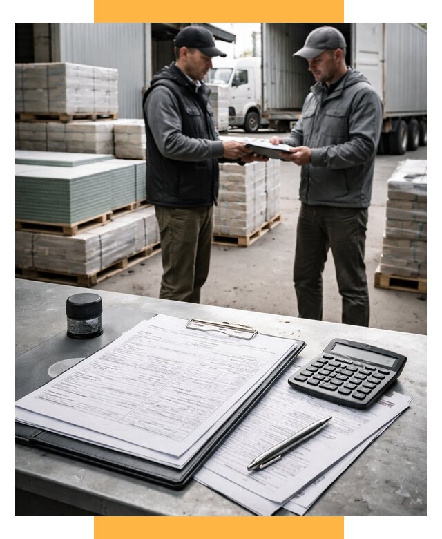 Таможенное оформление стройматериалов от 8605 р. | СетСервис-Стд