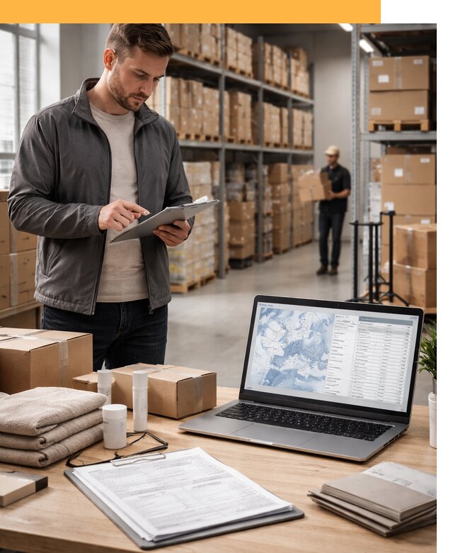 Закупка товаров в Европе под ключ: доставка, таможня от 7592 руб