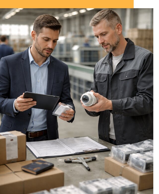 Инспекция фабрики за рубежом, приемка и контроль качества от 15185