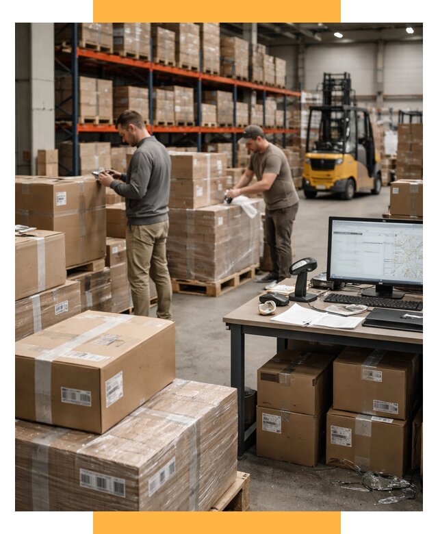 Склад консолидации в Европе от 6580 р., услуги СетСервис-Стд